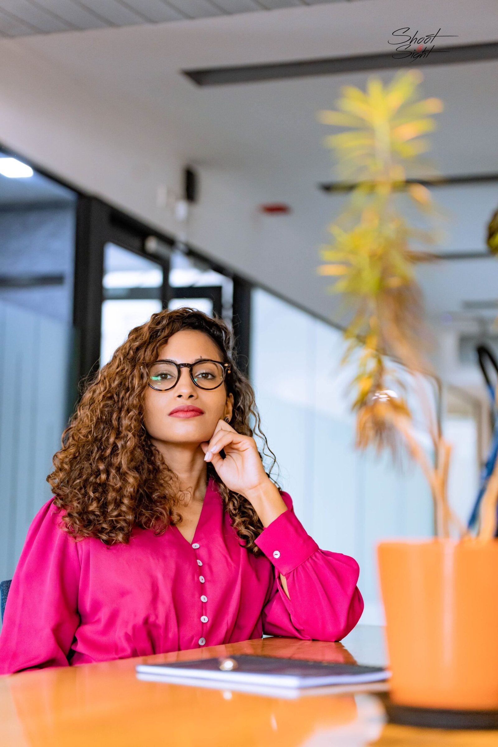 Professional corporate employee photograph